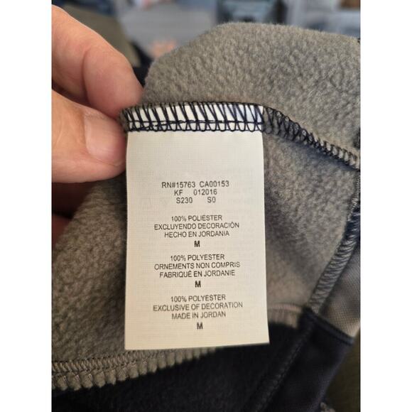 NWOT Champion Mens 1/4 Zip Pullover navy gray size medium - Picture 4 of 5